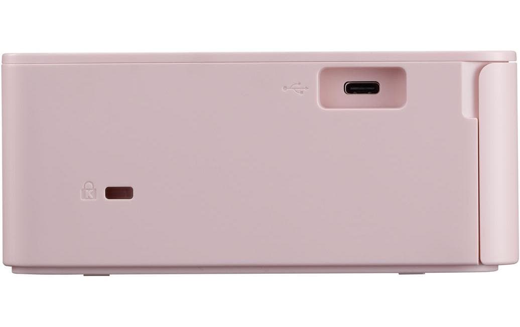 Fotodrucker Selphy CP1500 Rosa inkl. Papier und Tinte<br>Mobiler, WLAN-fähiger Fotodrucker