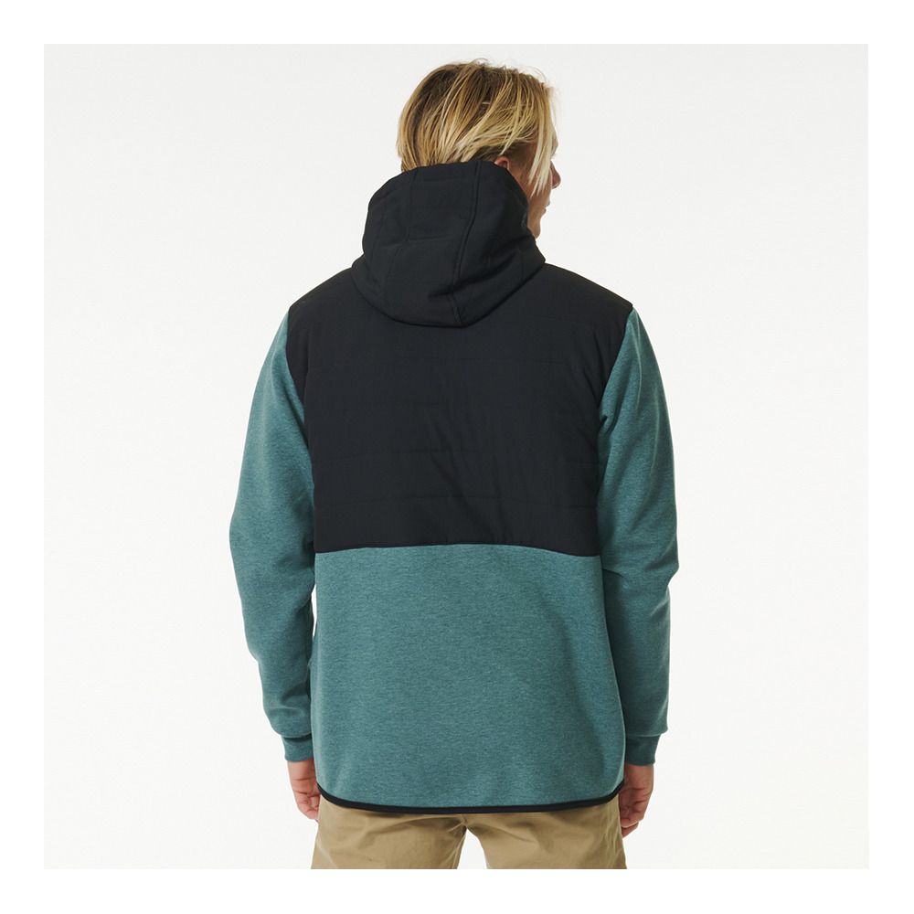 Rip Curl ANTI SERIES HEATSEEKER ZIP THR - Veste Homme blue green