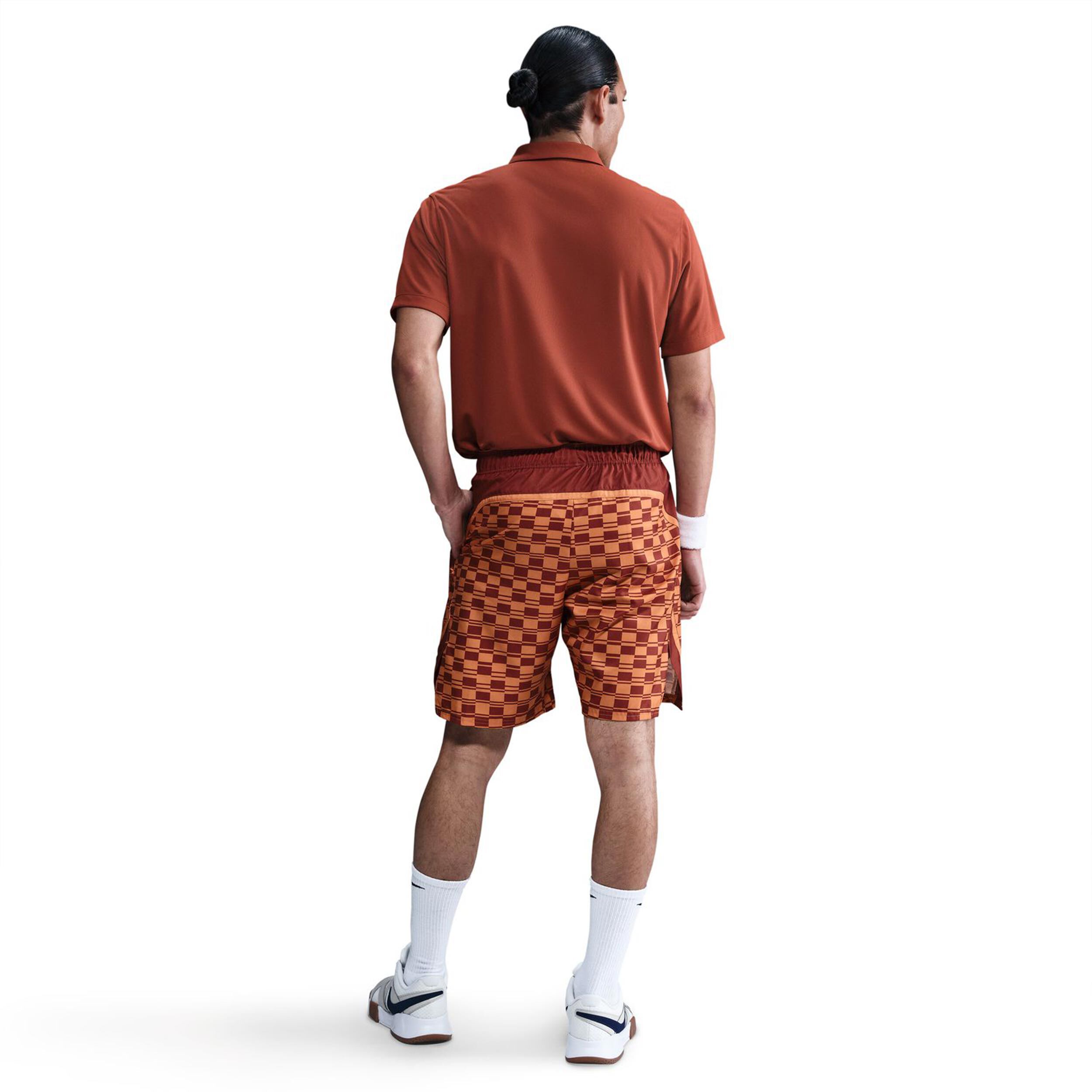 Nike Court Dri-FIT Solid Polo Hommes - Marron
