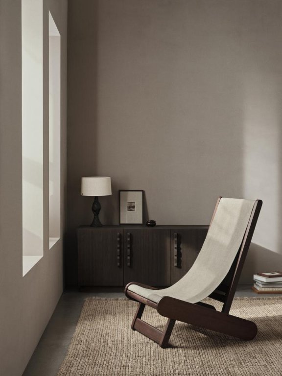 Ferm Living Unda dressoir 146x50 donker gebeitst eiken