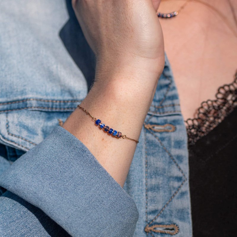Bracelet Piana en pierres Lapis-lazuli