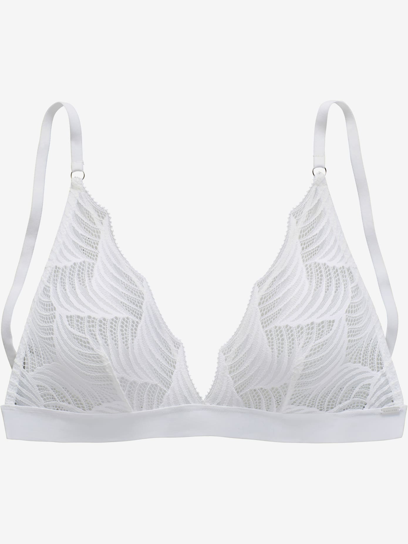 Soutien-gorge bralette tendance en dentelle graphique