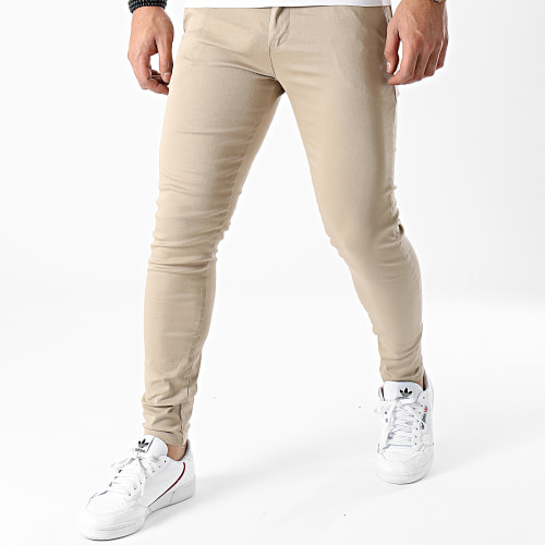 Pantalon Chino Skinny 1355 Beige