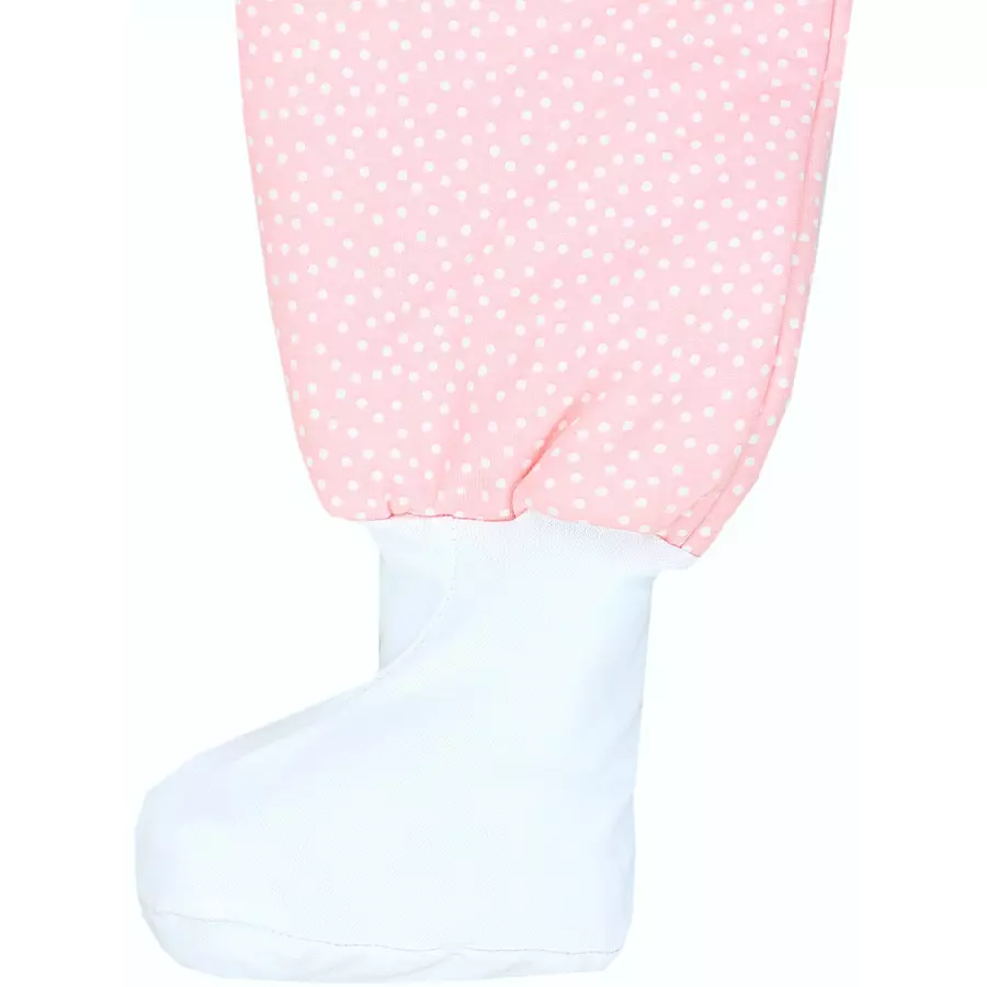 TupTam Baby Winter Schlafsack mit Beinen und Füßen altrosa