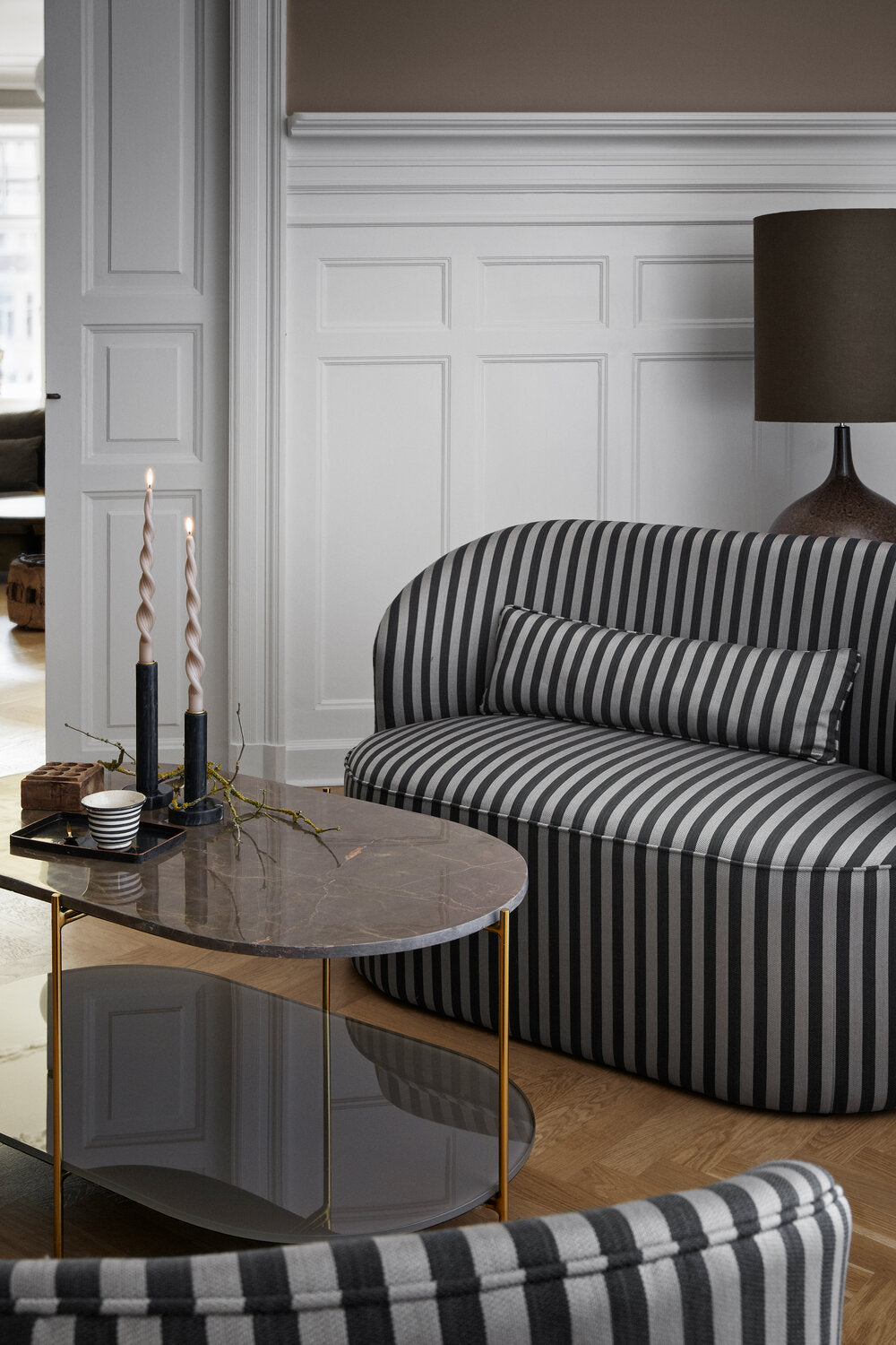 Cozy Living  Bella lampe m/skygge- Chestnut