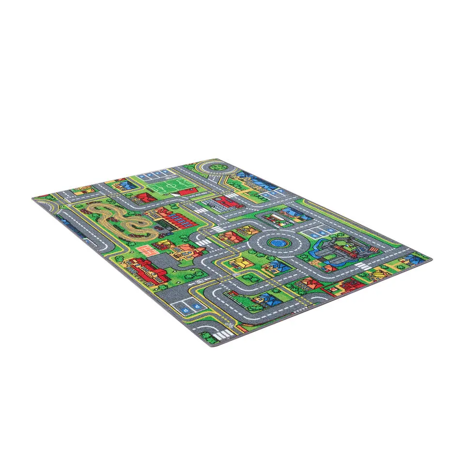 Carpet Studio Playcity Speelkleed - Meerkleurig - 95x133cm