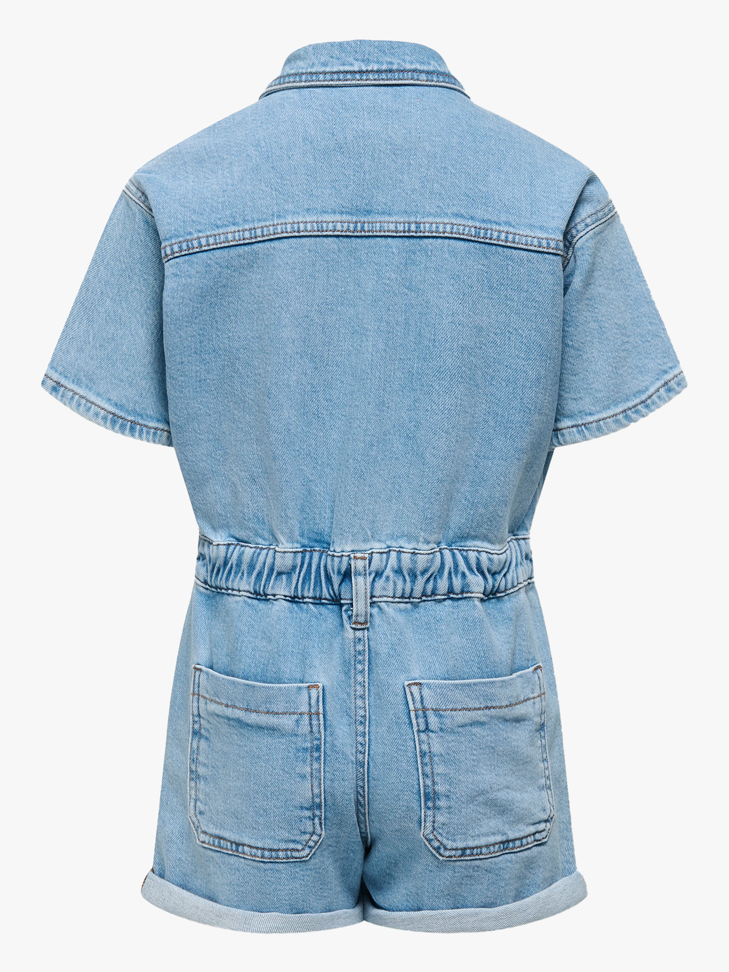 Castel Short Sleeve Playsuit