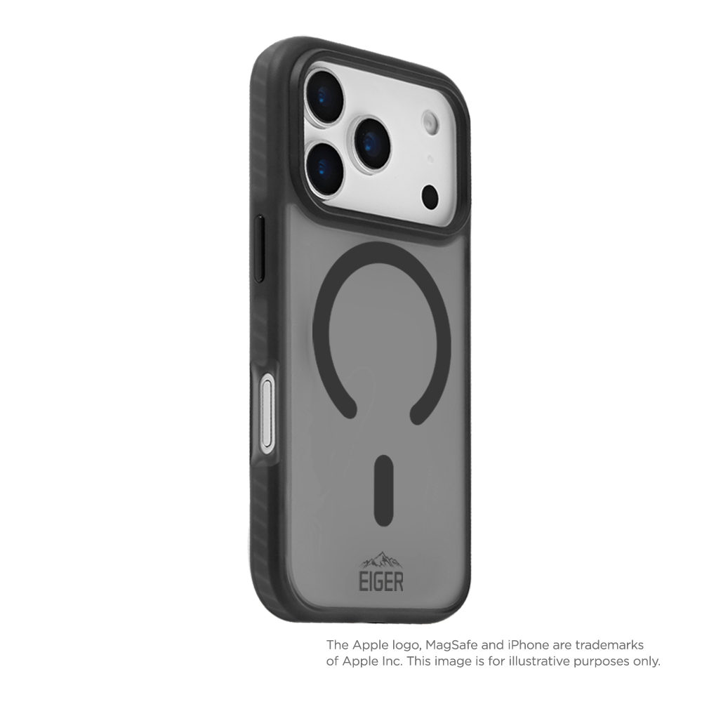iPhone 17 Pro Max MagSafe Blizzard Case GRS Schutzhülle aus Recycelten Materialien (EGCA00907) - Schwarz