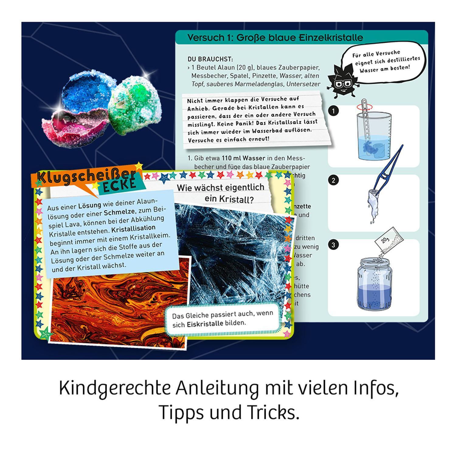 Experimentierkasten – Fun Science - Geheimnisvolle Kristallwelt
