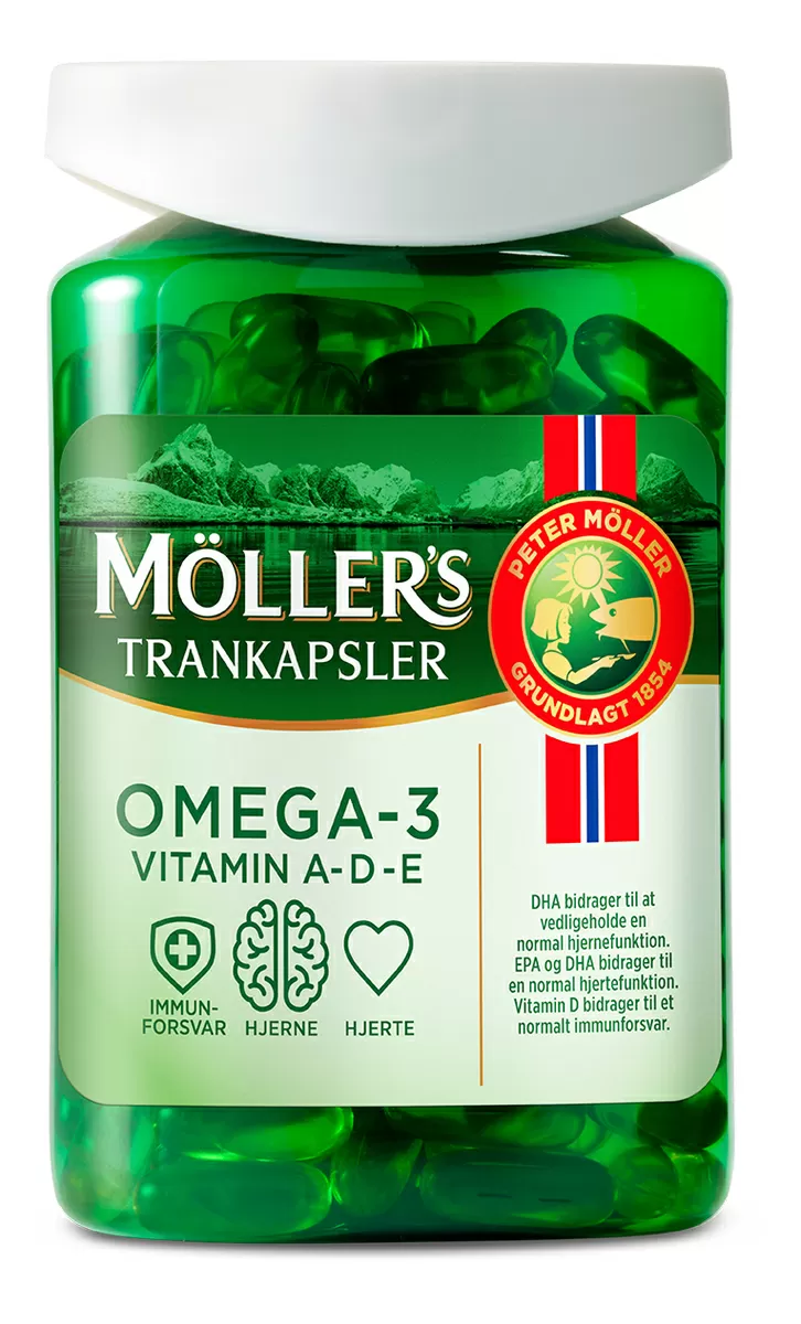 Møllers Trankapsler - 150 kaps.