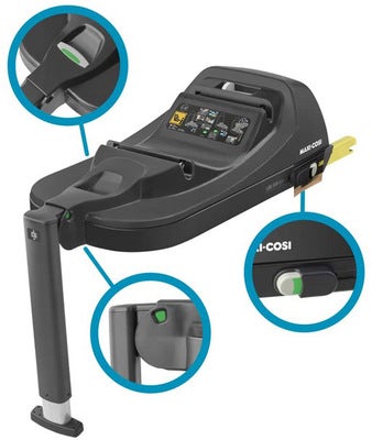 Maxi-Cosi Cabriofix I-Size Base, Svart