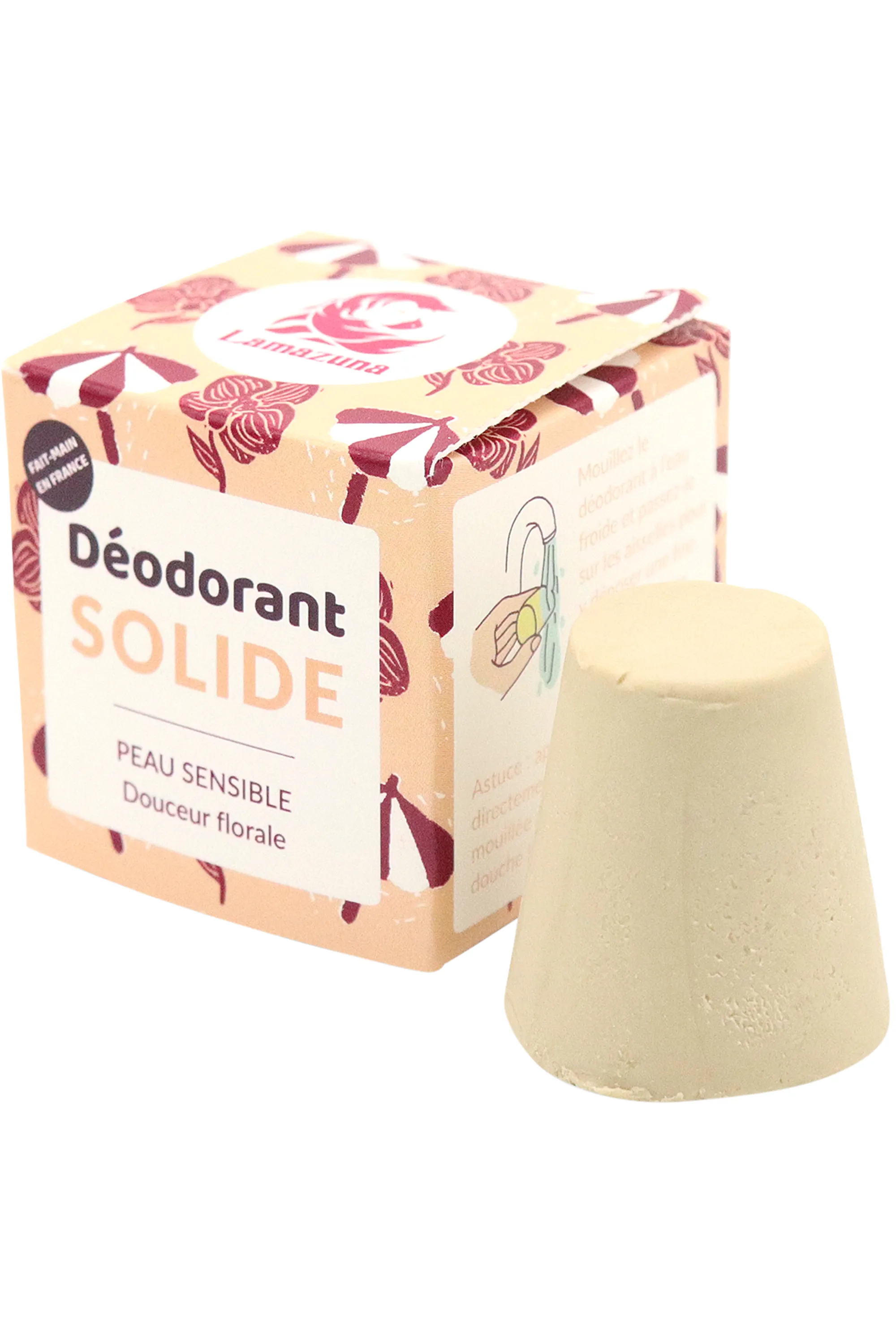 Lamazuna Déodorant solide douceur florale-30 g