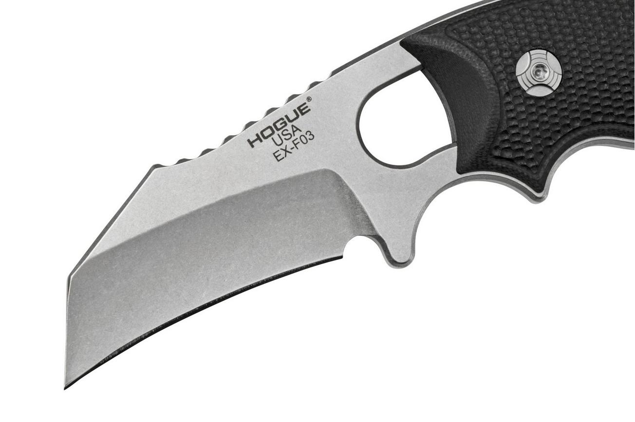 Hogue EX-F03 Hawkbill G10 Black, 35329 nekmes