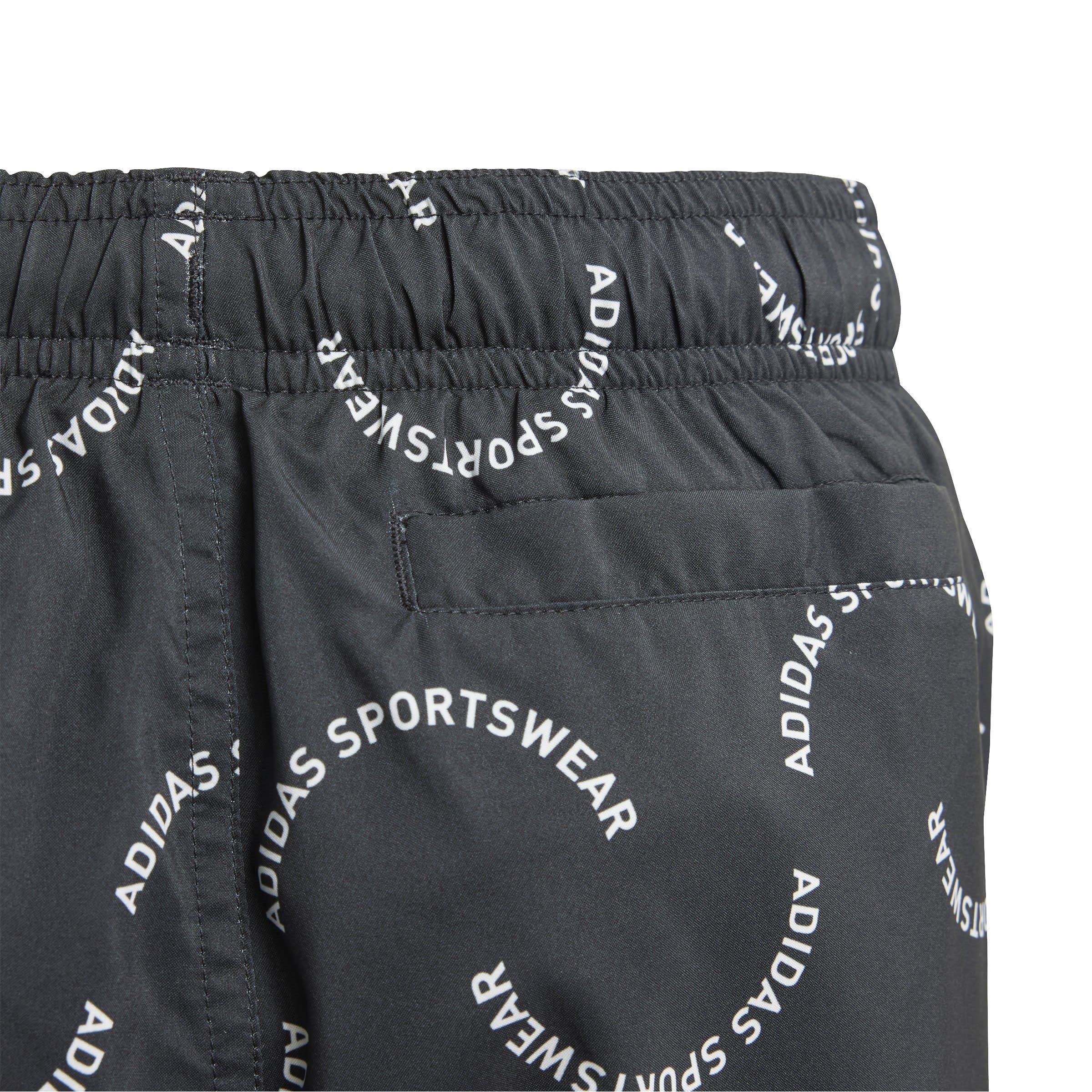 adidas  Sportswear Wave Print CLX Swim Shorts Junior