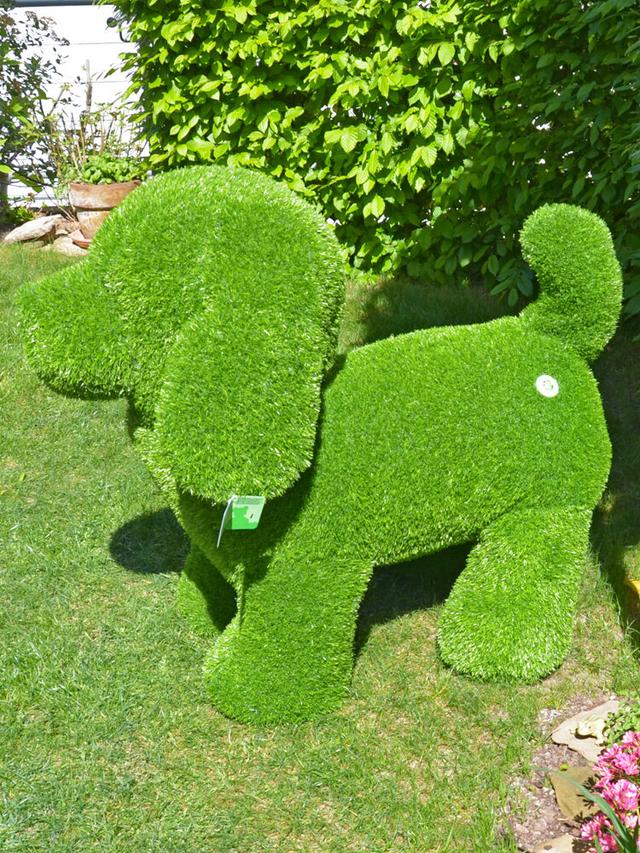 Outdoor-Figur Hund stehend, UV-beständig, 80 cm