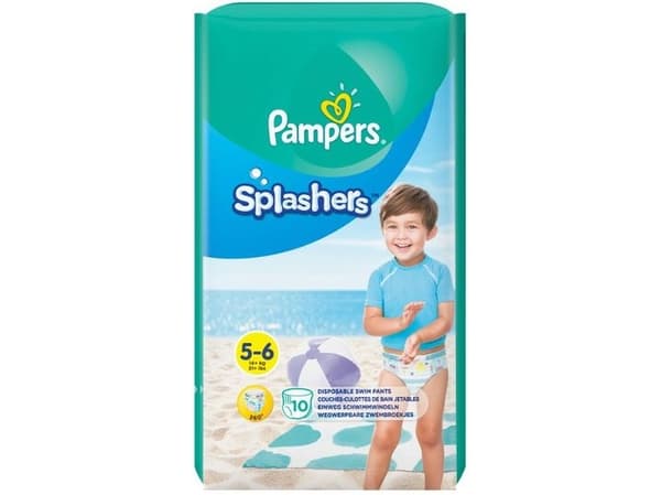Bleier-Bukse PAMPERS Bukser Splashers, str 5 14+ kg, 10 stk.
