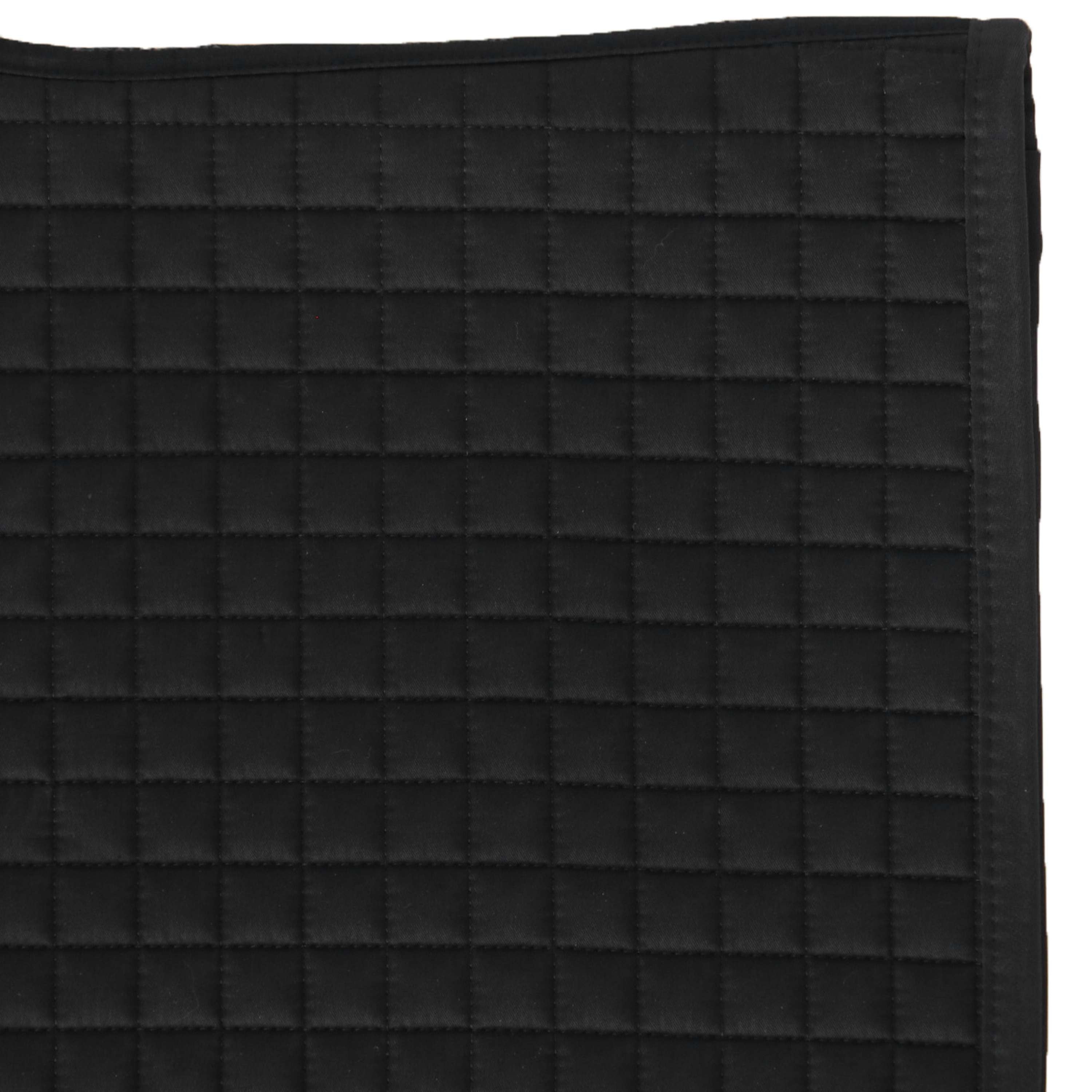LeMieux Zadeldekje Cotton Square Close Contact Zwart