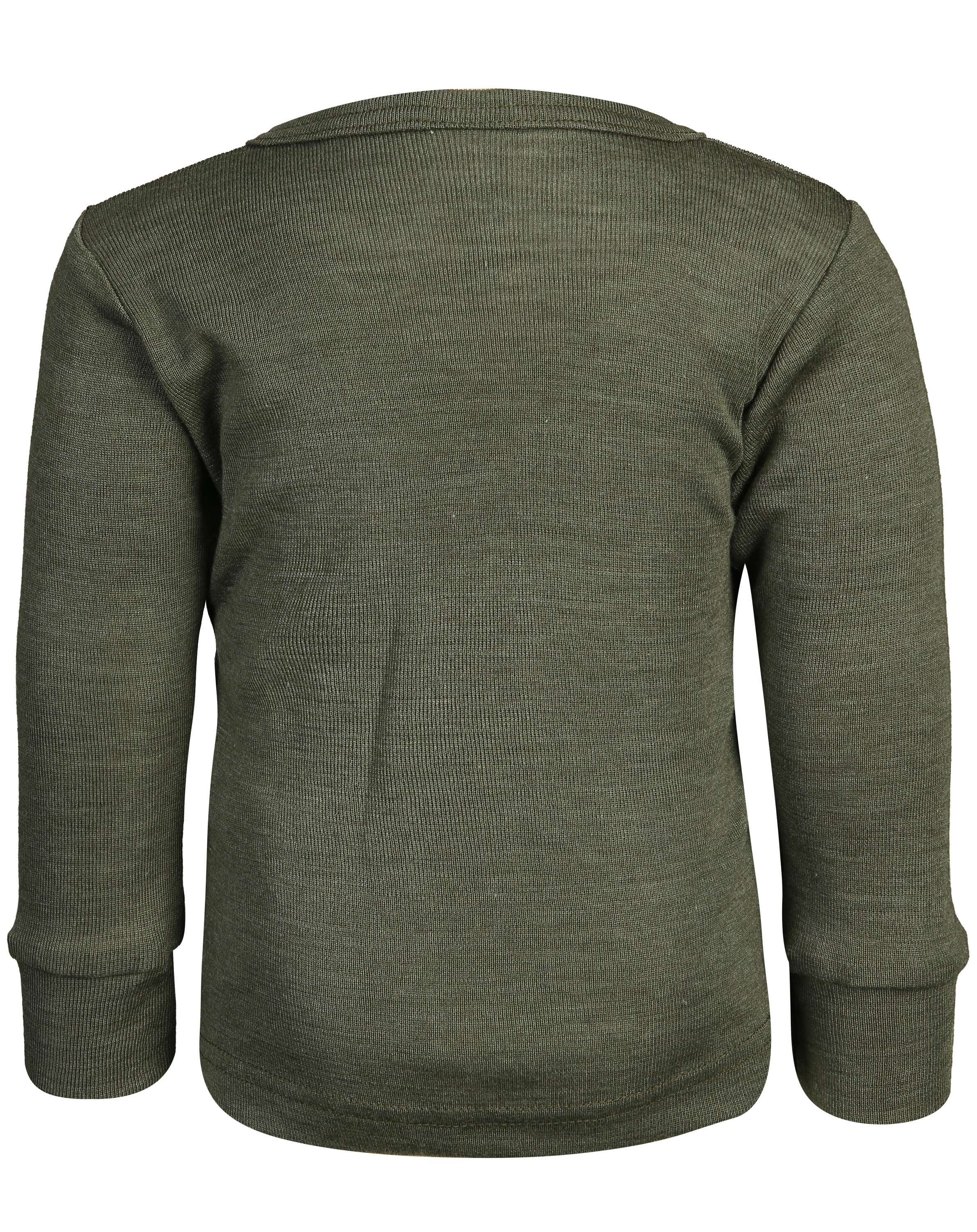 Langarmshirt BABY BOY mit Seide in olive