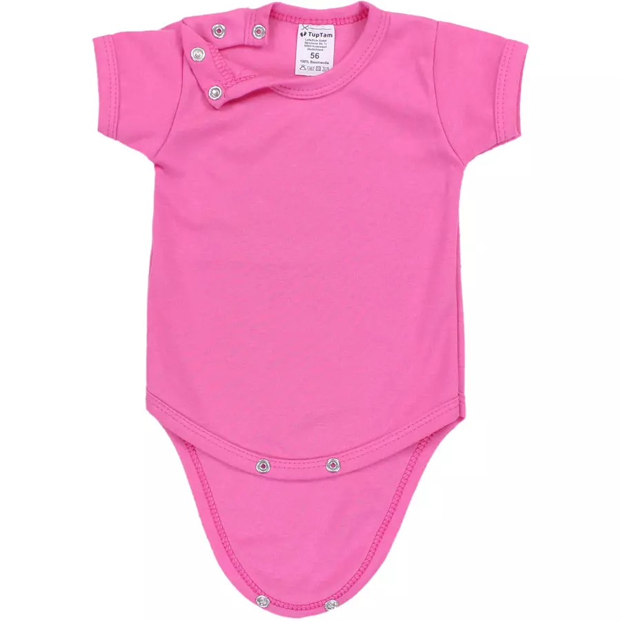 TupTam Mädchen Baby Body Kurzarm 5er Pack rosablau
