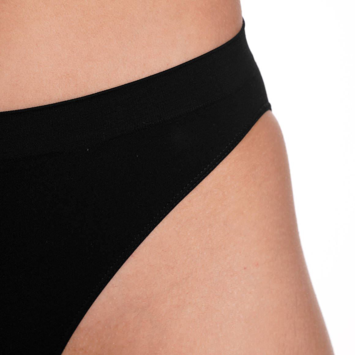 Gina Benotti Damen Seamless-Slip aus Mikrofaser schwarz