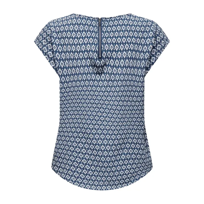 Only Vic S/S AOP Top Dames