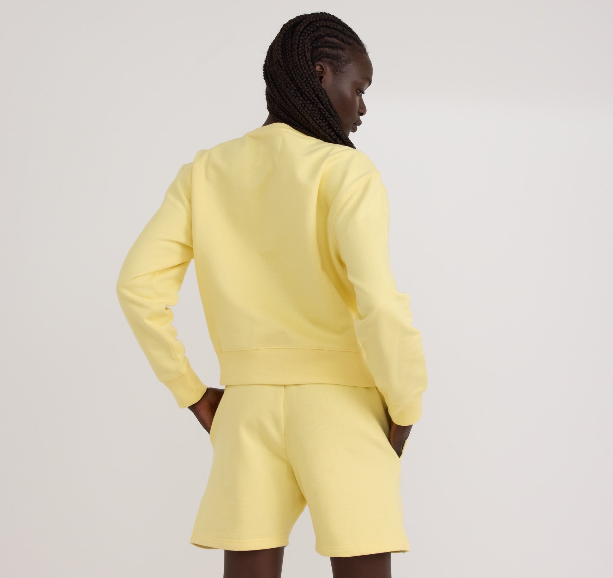 ORGANIC COTTON<br>Weekend Boxy Crewneck Sweatshirt