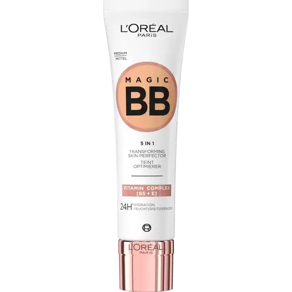 BB Gesichtscreme 5in1 Teint Optimierer Mittel Feuchtigkeitsspendend LSF 20
