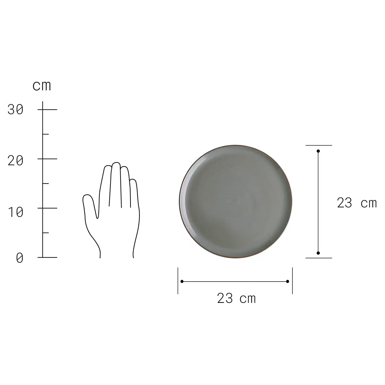 NATIVE Geschirr-Set 12-tlg.