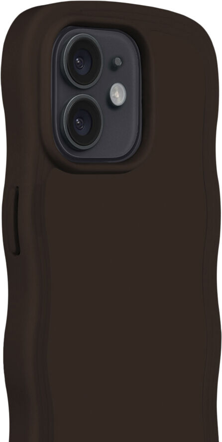 HoldIt Wavy Case iPhone 12/12 Pro Mørkebrun