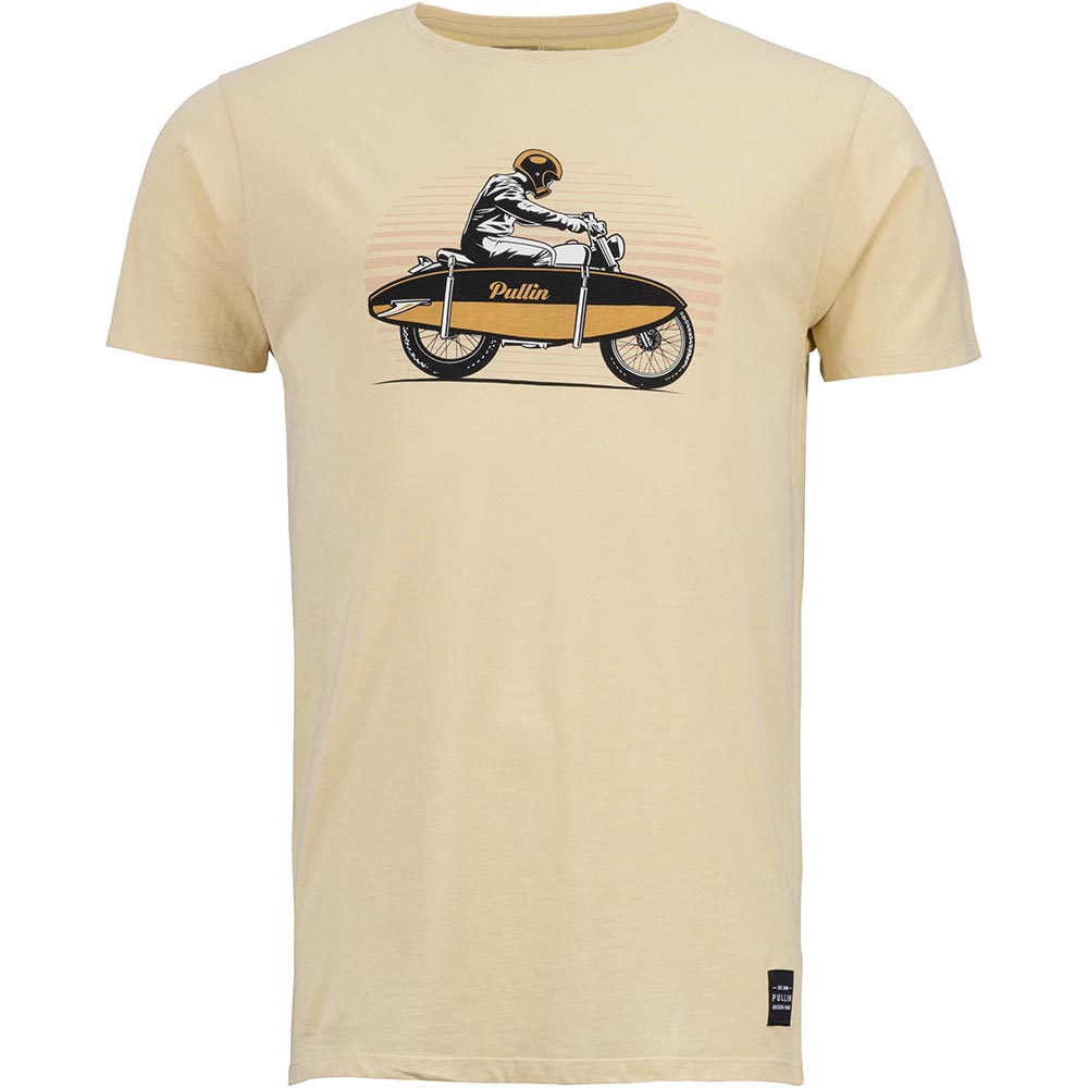 pull-in - T-shirt Riding Jaune / Noir