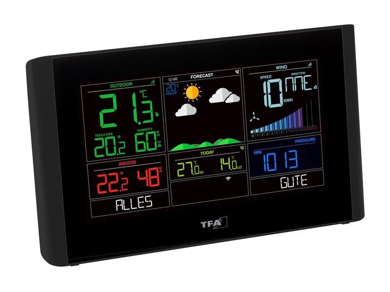 TFA Dostmann Wetterstation View Breeze WLAN Funk-Wetterstation