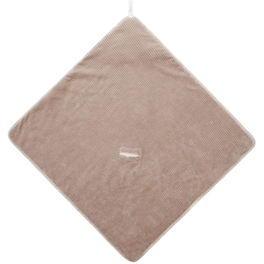 koeka Wickeltuch Plüsch Vik Taupe