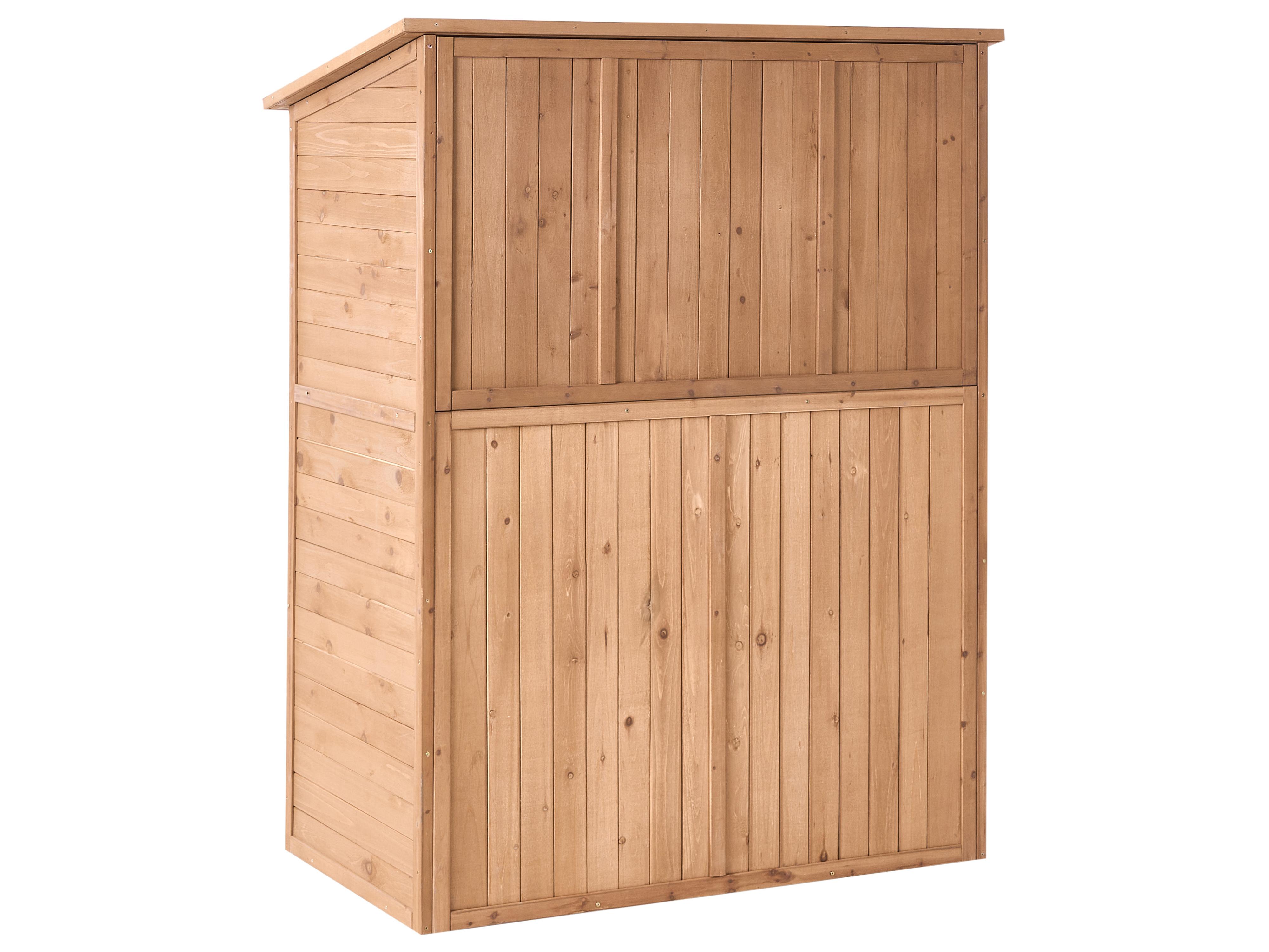 Gereedschapsschuur TOFFIA 127 cm 66 cm Bruin