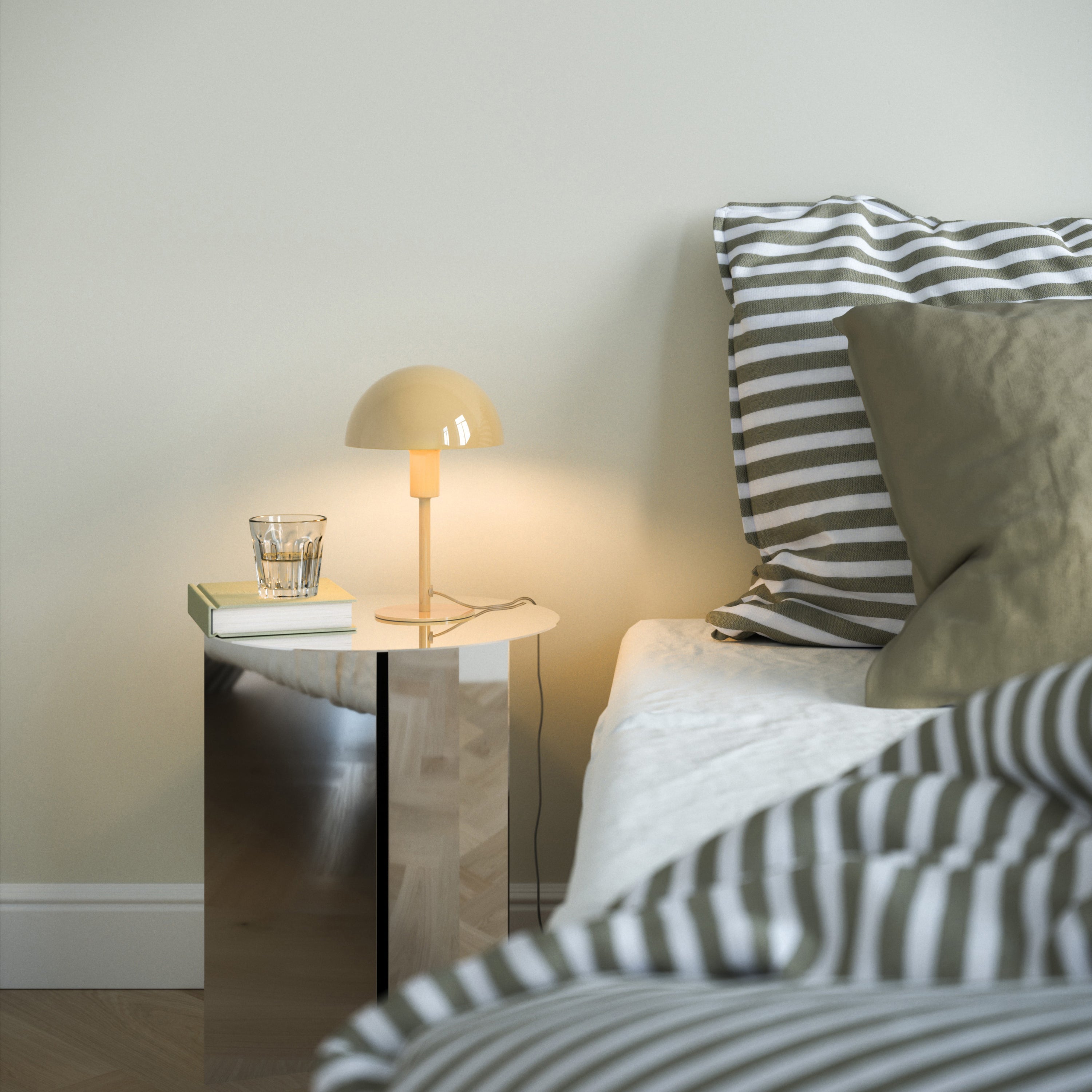 Nordlux Ellen Mini Tafellamp - Ã 16 cm - Geel