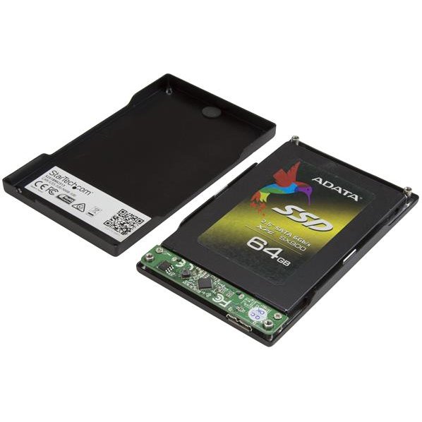 StarTech.com Boîtier USB 3.1 Gen 2 (10 Gb/s) pour disque dur SATA III de 2,5 pouces