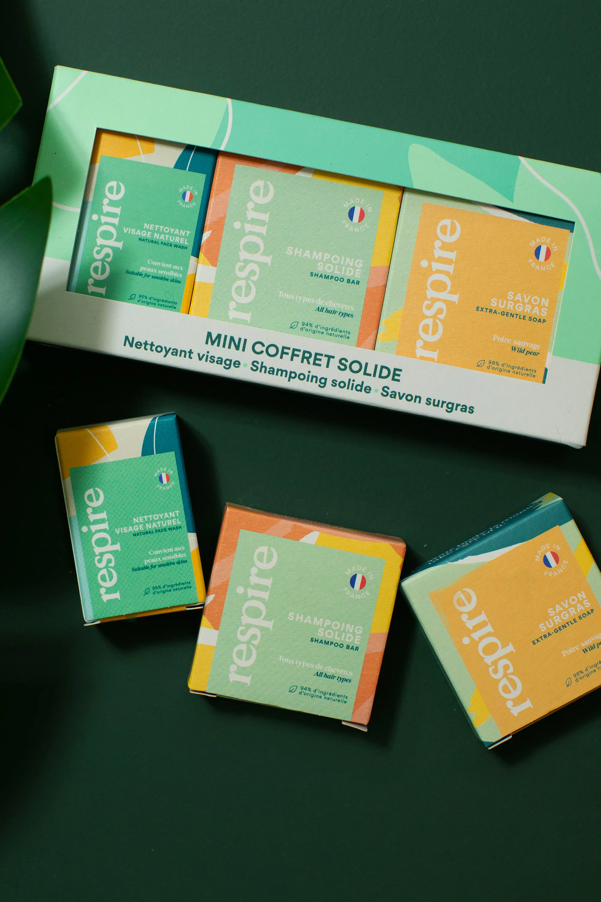 Respire Coffret de 3 mini solides-61 g