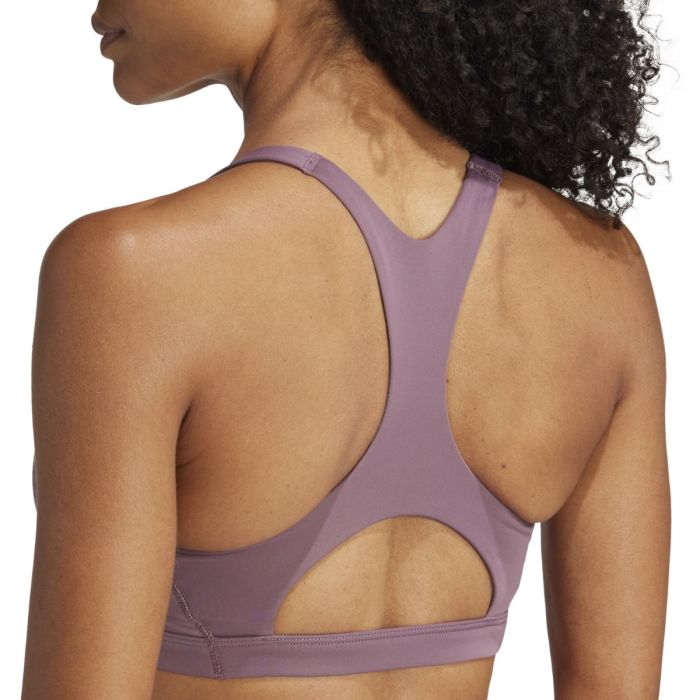 adidas Dame BH Adizero Medium-Support Bra Lilla