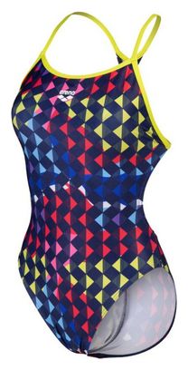 Maillot de Bain 1 Pièce Femme Arena Carnival Swimsuit Booster Back Multi Couleurs