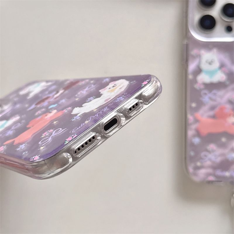 Elliure - Hondentelefoonhoesje / Bandje / Set - Apple iPhone 16 Pro Max / 16 Pro / 16 Plus / 16 / 15 Pro Max / 15 Pro / 15 Plus / 15 / 14 Pro Max / 14 Pro / 14 Plus / 14 / SE / 13 Pro Max / 13 Pro / 13