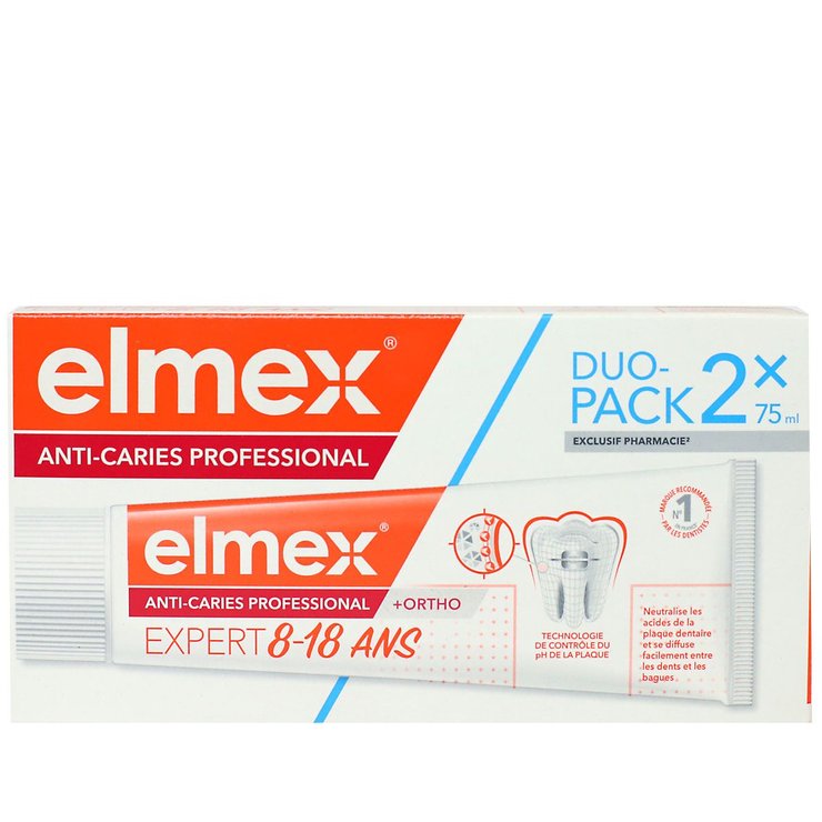 Junior dentifrice anti-caries Profesionnal 2x75ml
