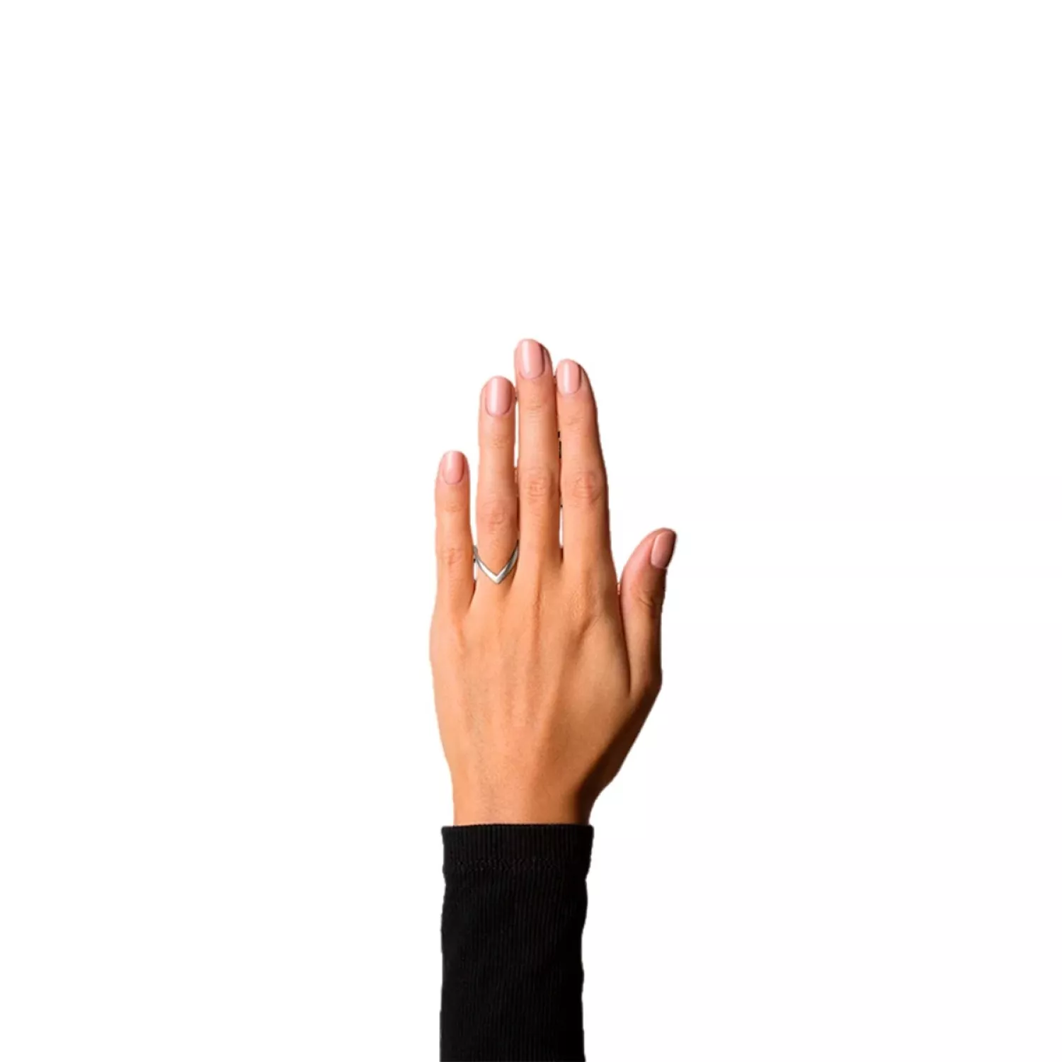 Jane Kønig V Ring Sølv JK0129R-S
