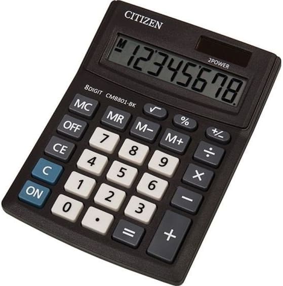 Eleven ELEVEN kalkulator Kontorkalkulator CMB801BK sort