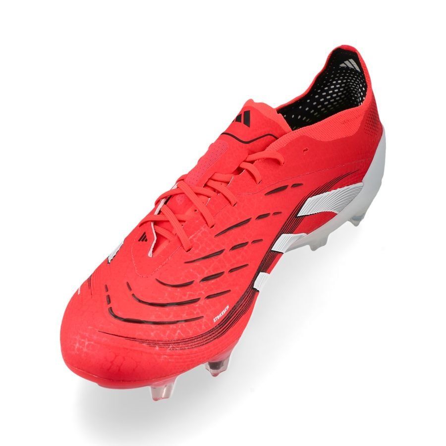adidas Predator Elite FG Pure Victory - Lucid Red/Blanc/Noir