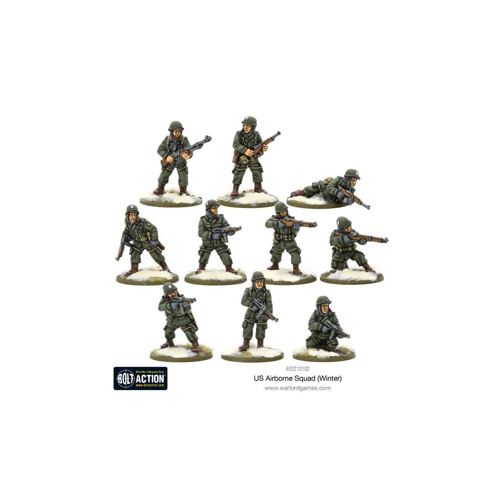 Bolt Action - US Airborne Squad (Winter)