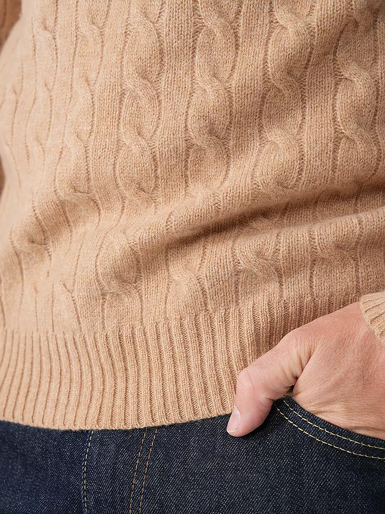 POLO RALPH LAUREN Rollkragenpullover camel