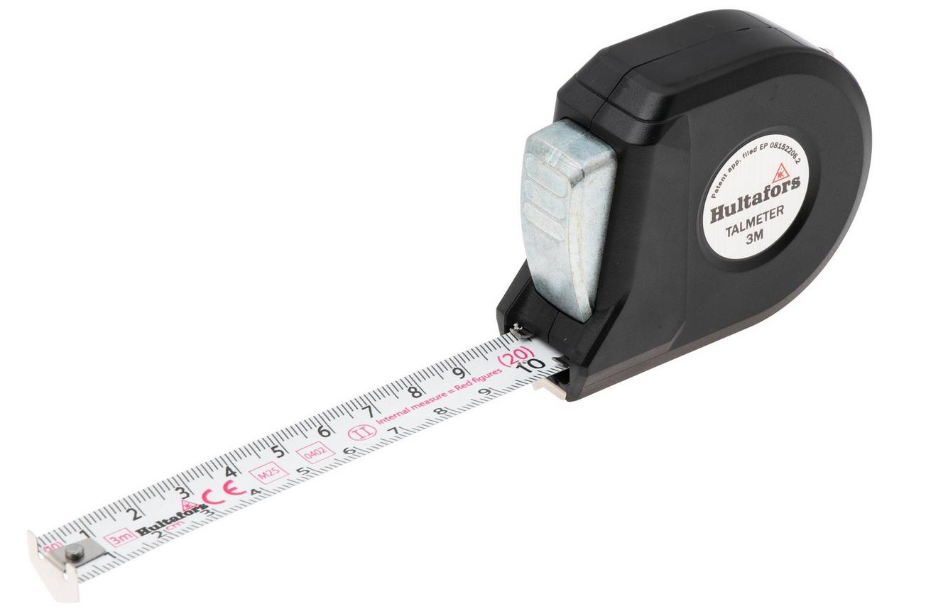 Hultafors Marking Measure Talmeter 359203 metrisch, rolmaat 3 m