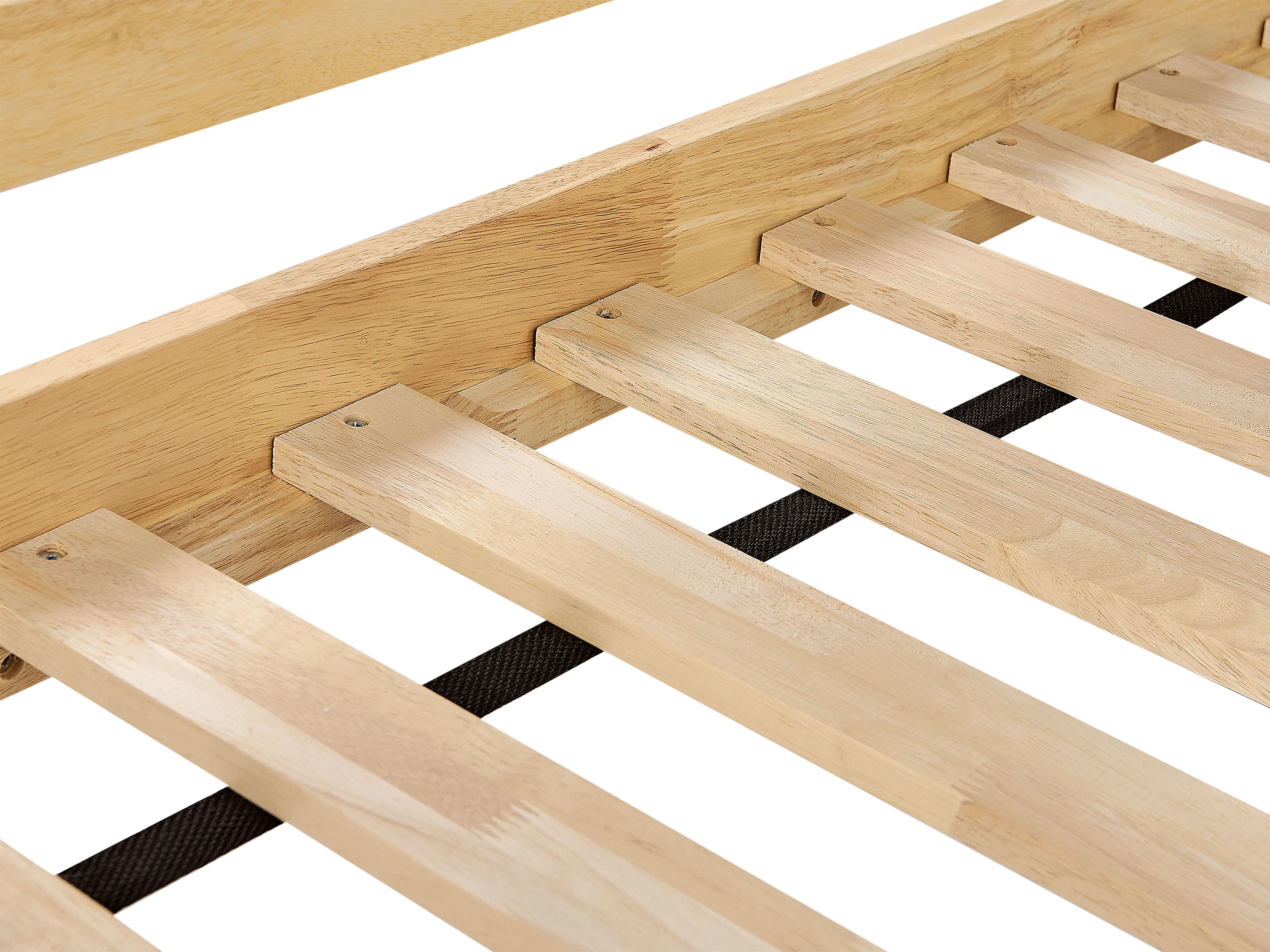 Verhoogd bed Hout PEIPIN 90 x 200 cm Lichtbruin