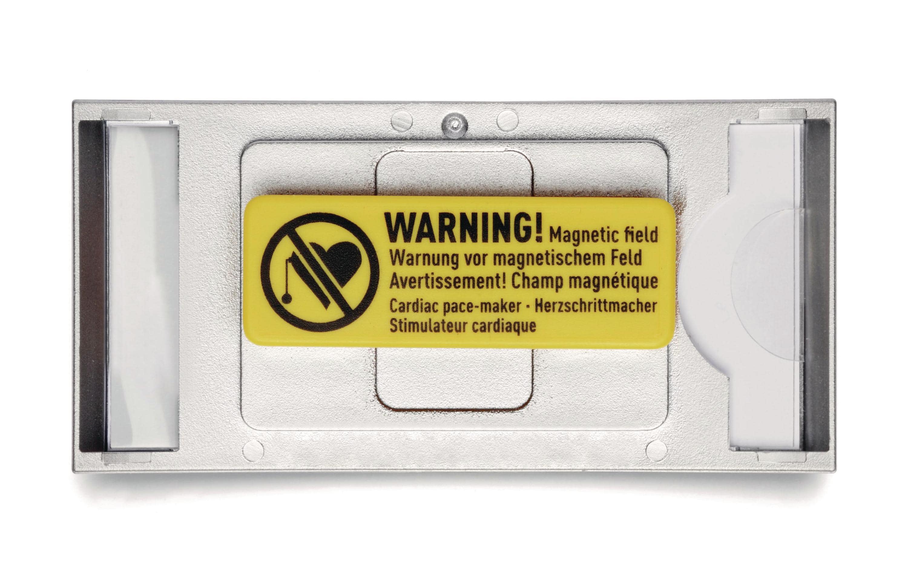 Namensschild mit Magnet Classic 30 x 65 mm, 10 StückNamensschild mit Magnetbefestigung