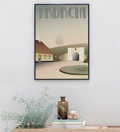 Vissevasse Poster - 50x70 - Fredericia - Stadttor