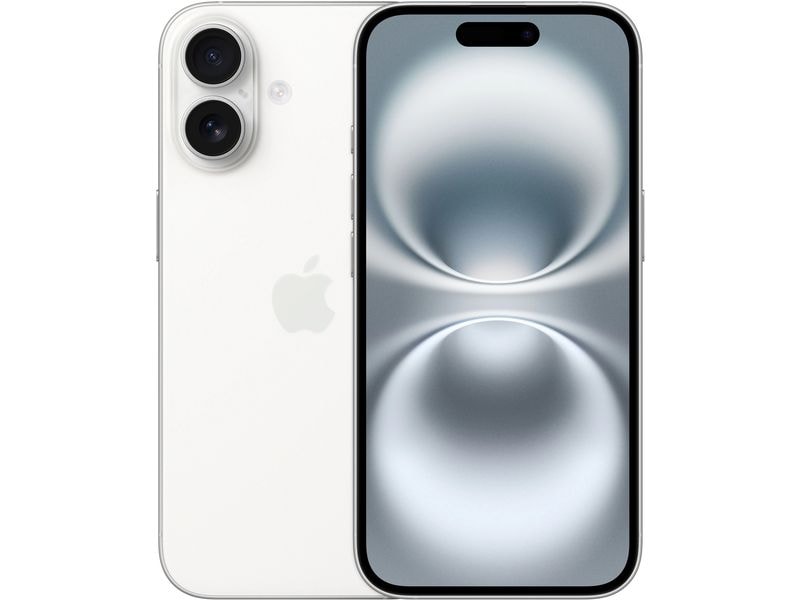 Apple iPhone 16 128 GB Weiss IPhone 16. Superschnell. Supersmart.